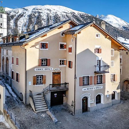 Weisses Kreuz - Crusch Alva Bed & Breakfast Samedan Ngoại thất bức ảnh
